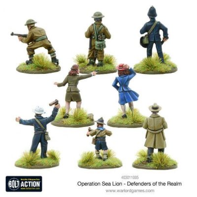 Zoom bild av Operation Sea Lion - Defenders of the Realm 28mm Bolt Action