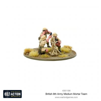 Zoom bild av 8th Army Medium Mortar Team
