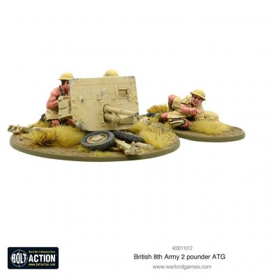 Zoom bild av 8th Army 2 pounder ATG
