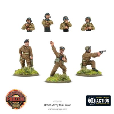 Zoom bild av British Army Tank Crew 28mm