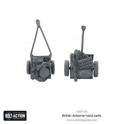 Zoom bild av British Airborne Hand Carts 28mm Bolt Action