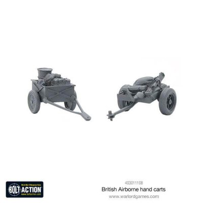 Zoom bild av British Airborne Hand Carts