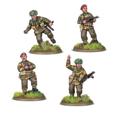 Zoom bild av British Airborne platoon commanders