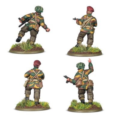 Zoom bild av 403011111 British Airborne platoon commanders 28mm Bolt Action Warlord Games