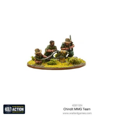 Zoom bild av 403011204 Chindit MMG team 28mm Bolt Action Warlord Games
