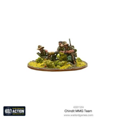 Zoom bild av Chindit MMG team 28mm Bolt Action