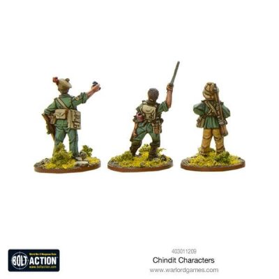 Zoom bild av 403011209 Chindit characters 28mm Bolt Action Warlord Games