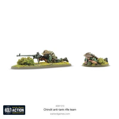 Zoom bild av 403011213 Chindit anti-tank rifle team 28mm Warlord Games
