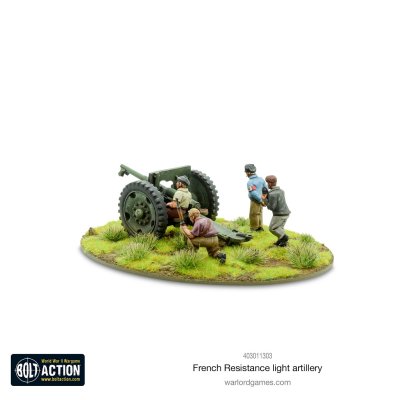 Zoom bild av French Resistance light artillery 28mm