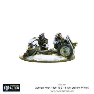 Zoom bild av German Heer 7,5cm leIG 18 light artillery (Winter)