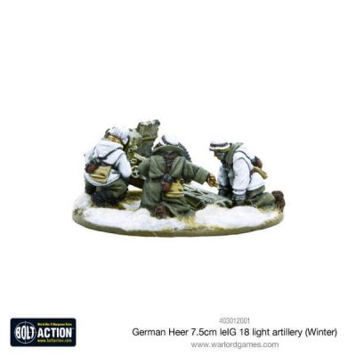 Zoom bild av German Heer 7,5cm leIG 18 light artillery (Winter)