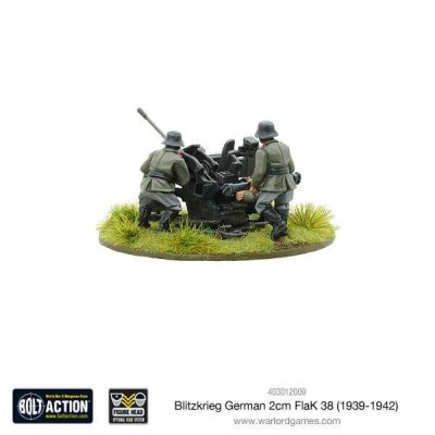 Zoom bild av Blitzkrieg German 2cm Flak 38 28mm