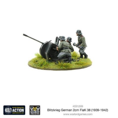 Zoom bild av Blitzkrieg German 2cm Flak 38 28mm