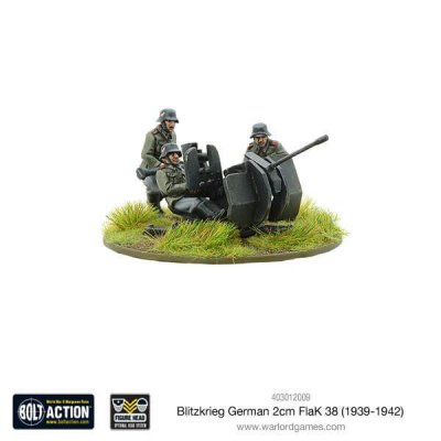 Zoom bild av Blitzkrieg German 2cm Flak 38