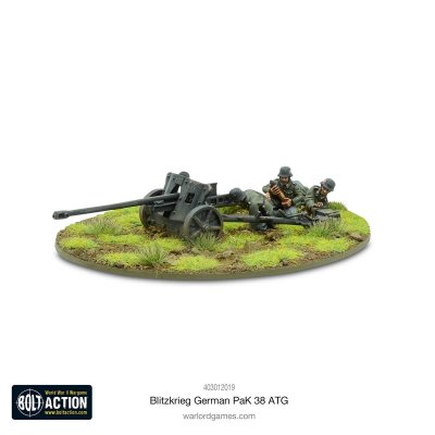 Zoom bild av Blitzkrieg German Pak 38 5cm Anti-Tank Gun (1941-42)