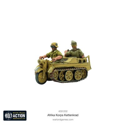 Zoom bild av Afrika Korps Kettenkrad 28mm
