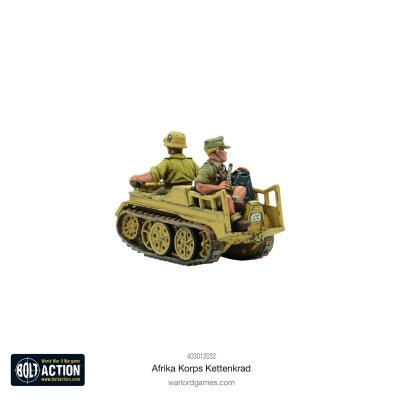 Zoom bild av 403012032 Afrika Korps Kettenkrad 28mm Bolt Action Warlord Games