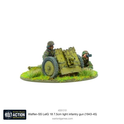 Zoom bild av 403012101 Waffen-SS LeIG 18 7.5cm light infantry gun (1943-45) 28mm Bolt Action
