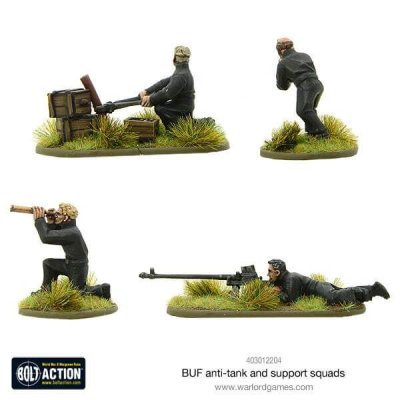 Zoom bild av BUF anti-tank and support squads 28mm Bolt Action Warlord Games
