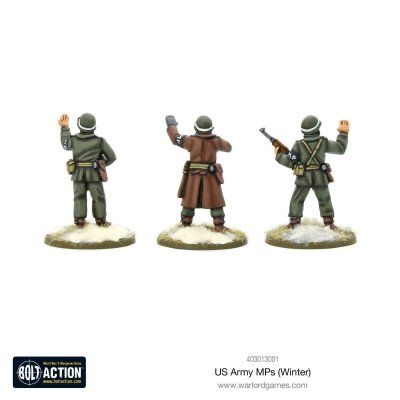 Zoom bild av 403013001 US Army MPs (Winter) 28mm Bolt Action Warlord Games