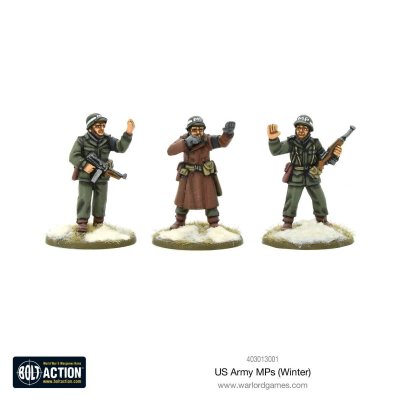 Zoom bild av US Army MPs (Winter)