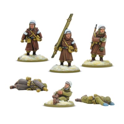 Zoom bild av 403013127 US Army (Winter) Stretcher Team & Casualties 28mm Bolt Action Warlord Games