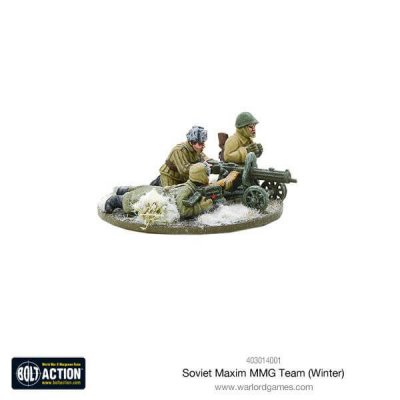Zoom bild av Soviet Maxim MMG team (Winter)