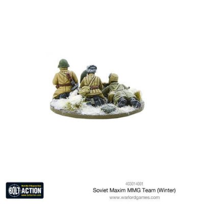 Zoom bild av Soviet Maxim MMG team (Winter)