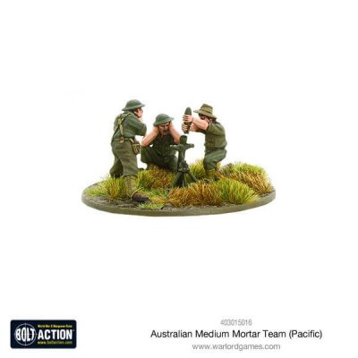 Zoom bild av Australian medium mortar team (Pacific)