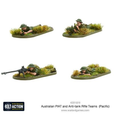 Zoom bild av Australian PIAT and anti-tank rifle teams (Pacific)