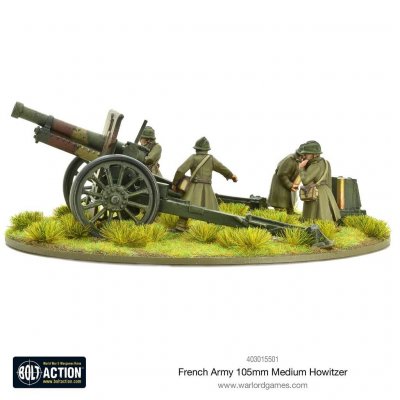 Zoom bild av French Army 105mm medium howitzer