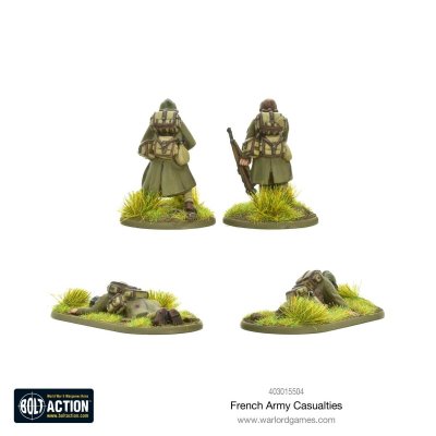 Zoom bild av 403015504 French Army Casualties 28mm Bolt Action Warlord Games