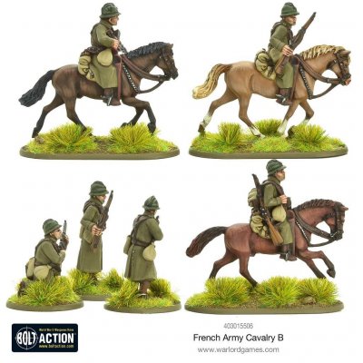 French Army Cavalry B 28mm Bolt Action Warlord Games