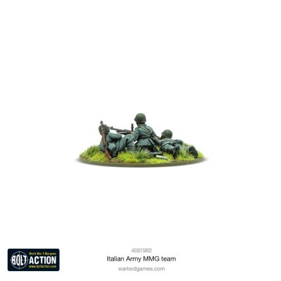 Zoom bild av 403015802 Italian Army MMG team 28mm Bolt Action Warlord Games