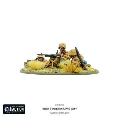 Zoom bild av Italian Bersaglieri MMG team 28mm Warlord Games Bolt Action