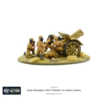 Zoom bild av Italian Bersaglieri 100/17 Modello 14 medium artillery 28mm