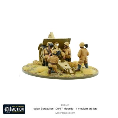 Zoom bild av Italian Bersaglieri 100/17 Modello 14 medium artillery 28mm Bolt Action