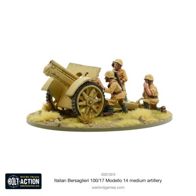 Zoom bild av Italian Bersaglieri 100/17 Modello 14 medium artillery