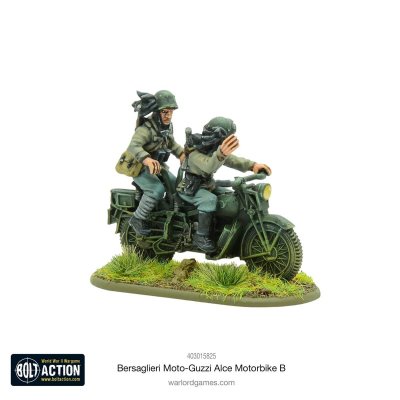 Zoom bild av 403015825 Bersaglieri Moto-Guzzi Alce Motorbike B Warlord