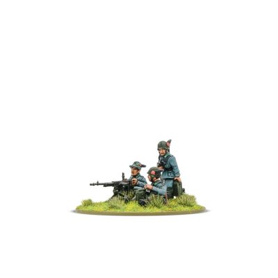 Zoom bild av 403015833 Italian Alpini Breda M37 Medium Machine Gun Team 28mm Bolt Action Warlord Games