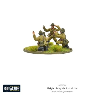 Zoom bild av Belgian Army medium mortar 28mm