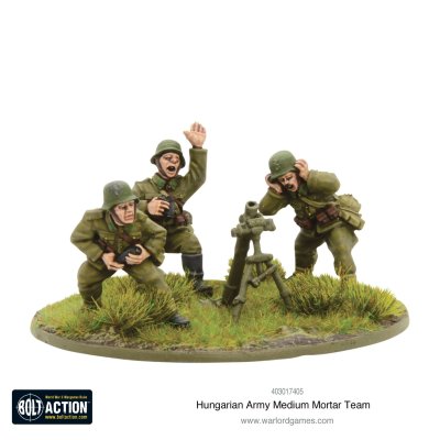 Zoom bild av Hungarian Army medium mortar team