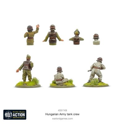 Zoom bild av 403017408 Hungarian Tank Crew 28mm Warlord Games