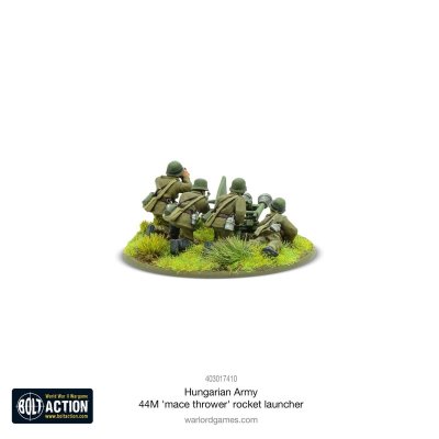 Zoom bild av Hungarian Army 44M 'mace thrower' rocket launcher 28mm Warlord Games
