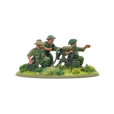 Zoom bild av 403201205 Gurkha MMG team 28mm Bolt Action Warlord Games