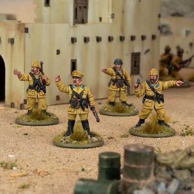 Zoom bild av Italian Paracadutisti Platoon Commanders 28mm Bolt Action Warlord Games