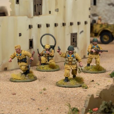 Zoom bild av Italian Paracadutisti HQ 28mm Bolt Action Warlord Games
