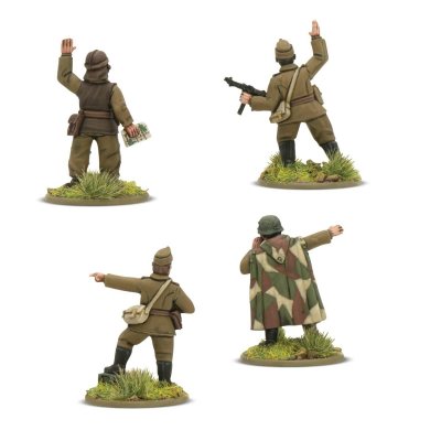 Zoom bild av 403207401 Hungarian Army Platoon Commanders 28mm Bolt Action Warlord Games