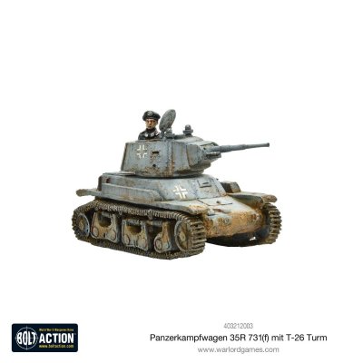 Zoom bild av Panzerkampfwagen 35R 731(f) mit T-26 Turm