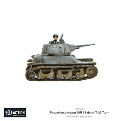 Zoom bild av Panzerkampfwagen 35R 731(f) mit T-26 Turm Bolt Action